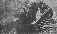 In the face of moderate resistance, German infantry with light machine guns may ride on assault guns. In the face of moderate resistance, German infantry with light machine guns may ride on assault guns.