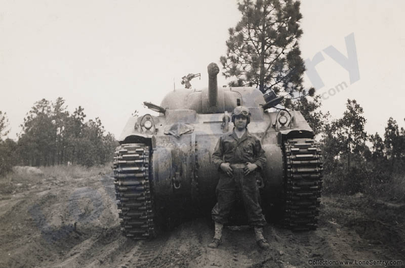 [Tanks and Crewmen of 3rd Tank Battalion, 10th Armored Division]