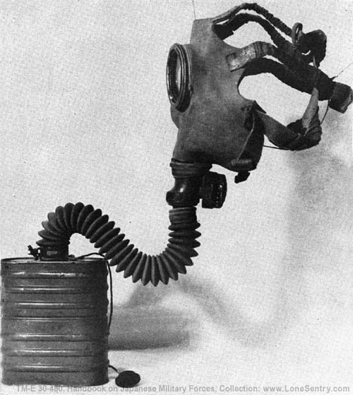 [Figure 258. Army gas mask model 95.]