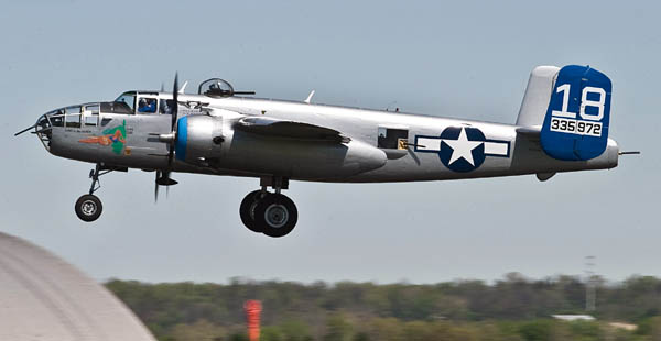 B-25 Maid in the Shade