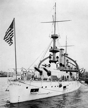 Battleship BB-6 USS Kentucky Battleship BB-6 USS Kentucky