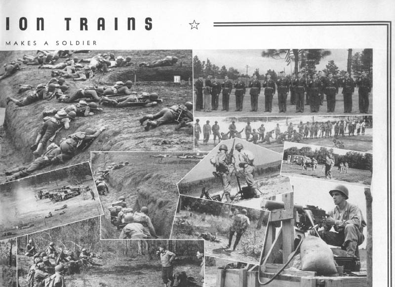 The Division Trains -- 65th Infantry Division, Camp Shelby